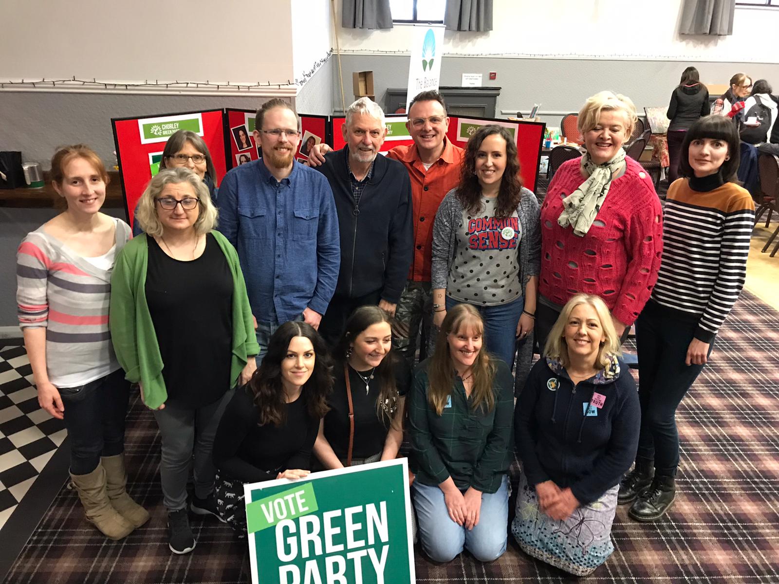 Chorley Green Party 2020 Candidates