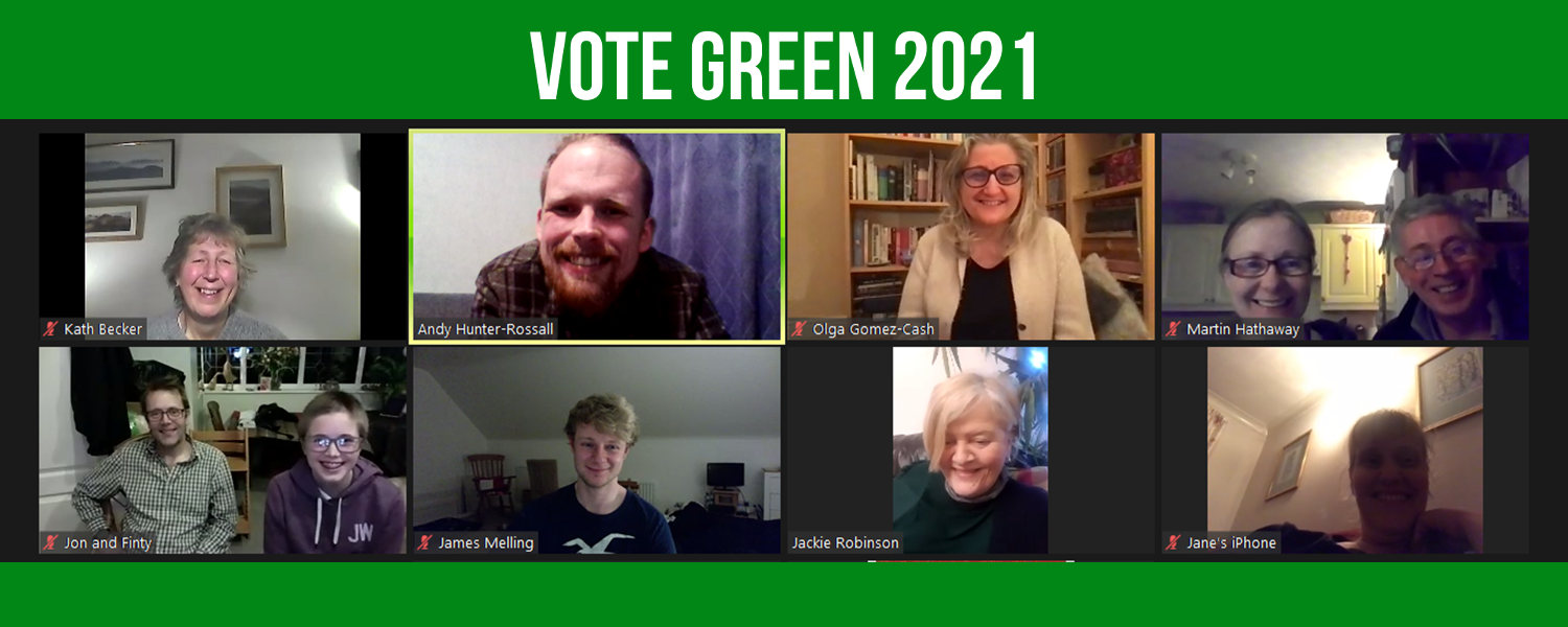 Chorley Green Party Campaign Launch 2021